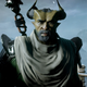 My Qunari, ready for battle.